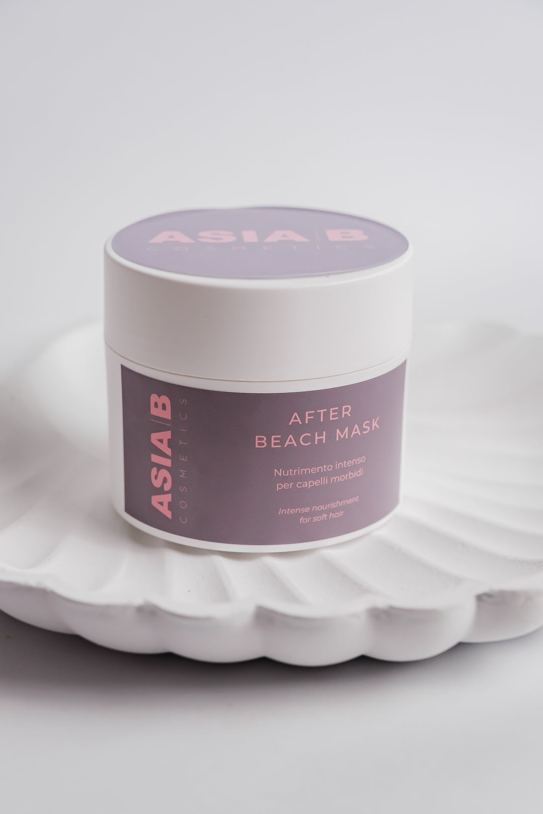 After beach mask