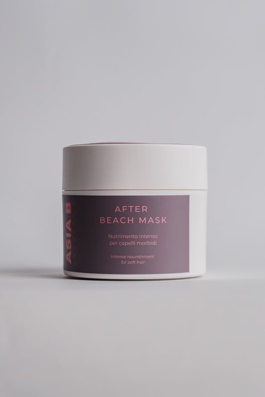 After beach mask