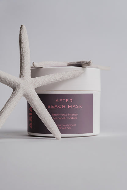 After beach mask